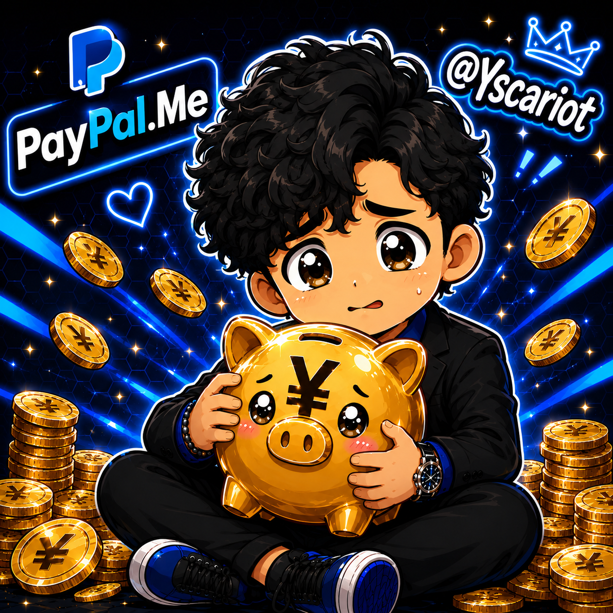 PayPal support artwork for Yscariot